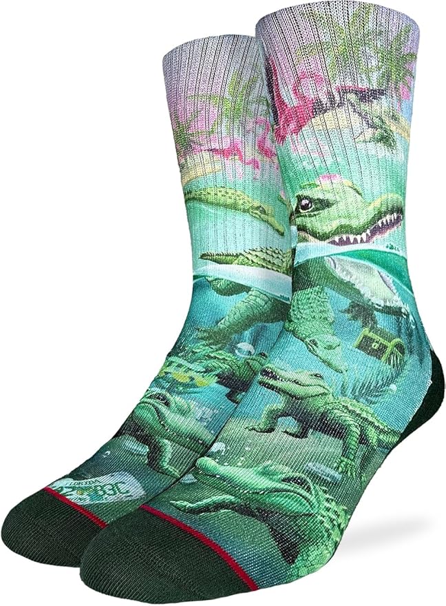 Good Luck Sock Novelty Crew Socks for Adults - For Men, Women and Teens