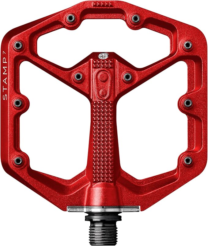 Crankbrothers Stamp Flat MTB Pedals - Size-Specific, Lightweight, Versatile, Durable Bike Pedals