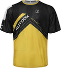 KUTOOK Loose Fit Cycling Jersey Quick Dry MTB Shirts Short Sleeve Top for Men