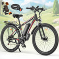 2000W Peak Electric Bike for Adults, 48V 17.5Ah 840Wh 29'' Tires Max 34 mph 30-80 Miles Range City Commuting Class3 Ebike Front Suspension Disc Brake for Off-Road Riding
