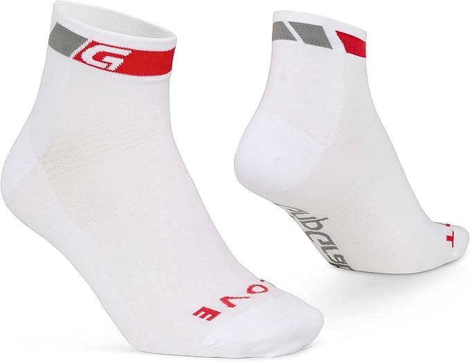GripGrab Classic Low Cut Summer Cycling Socks Single & Multipack Short Coolmax Bicycle Socks for Spinning Indoor Biking