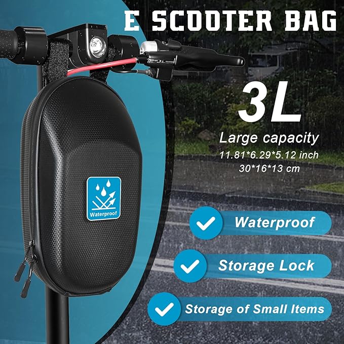 Scooter Lock with Bag, Scooter Locks Anti Theft 39.37 inch, Lock for Electric Scooter, Electric Scooter Accessories