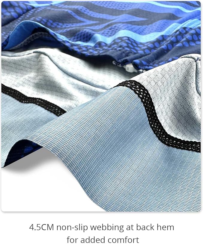 Wulibike Men's Cycling Jerseys Short Sleeve Bike Biking Shirts Full Zip with Pockets Road Bicycle Clothing