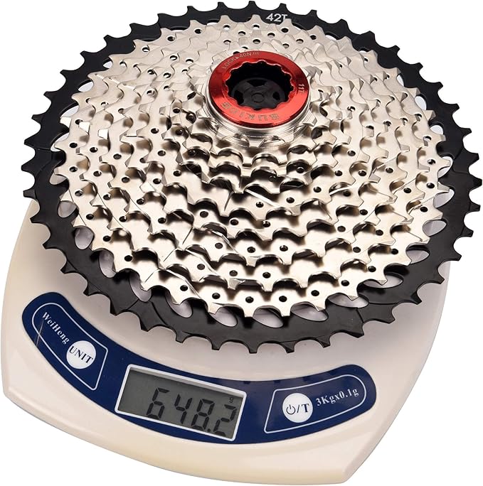 CYSKY 8/9/10/11/12-Speed Cassette 11-25T/28T/32T/34T/36T/40T/42T/46T/50T/52T Bike Sprocket Freewheel Compatible with Shimano, Sram HG Hub, Fit for Mountain Bike, Road Bike, MTB Cassette