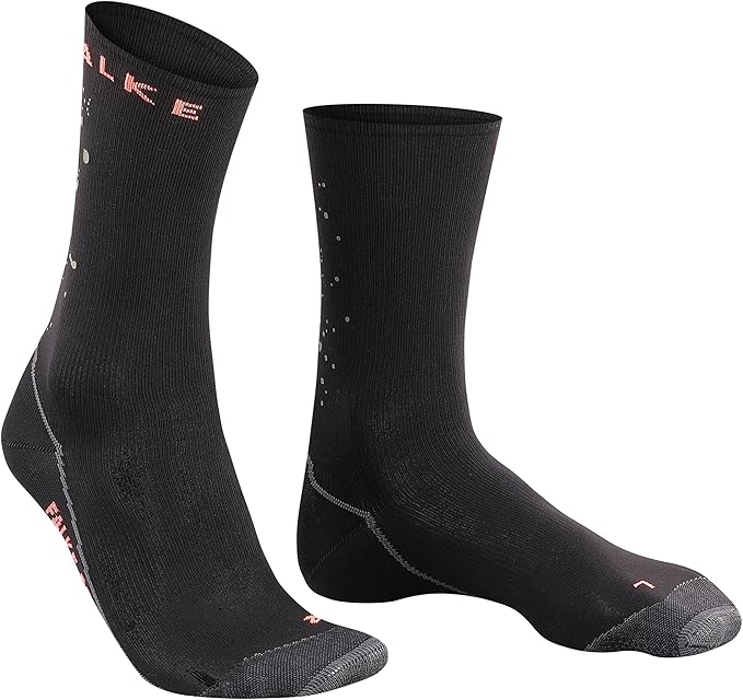 FALKE Unisex BC Impulse Reflective Cycling Socks, Lightweight, 1 Pair