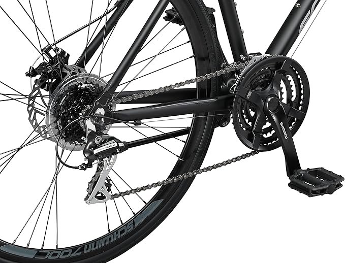 Schwinn Volare 1300 Road Bike, 700c Mens and Womens Bike, 14-Speed Drop Bar Road Bicycle, Aluminum Frame, Sport Tires, Fitness Seat, Alloy Caliper Brakes, Adult Bicycle