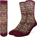 Good Luck Sock Novelty Crew Socks for Adults - For Men, Women and Teens