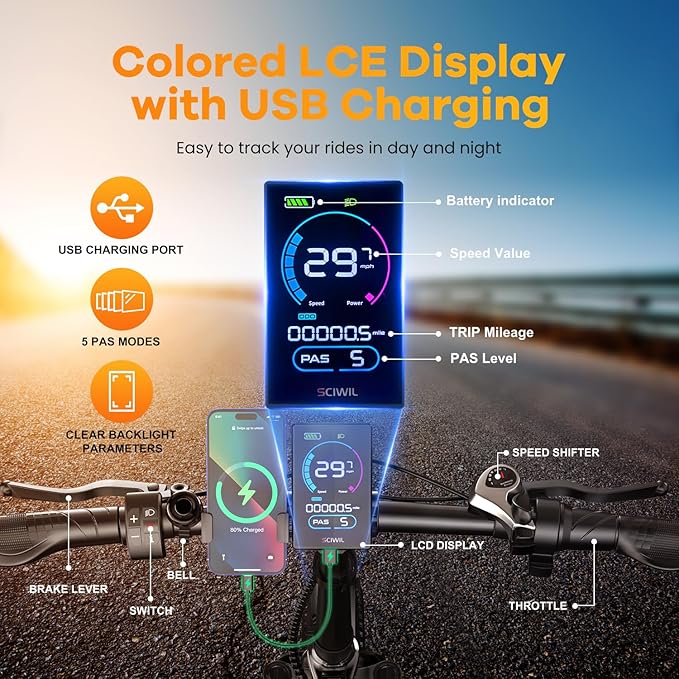 Foldable Electric Bike for Adults, 30+MPH, 48V 20Ah Removable Lithium Battery up to 80Miles, 20" Fat Tire 1000W Peak Motor Dirt Ebike Adult Electric Bicycle for Commute Beach Mountain E Bike