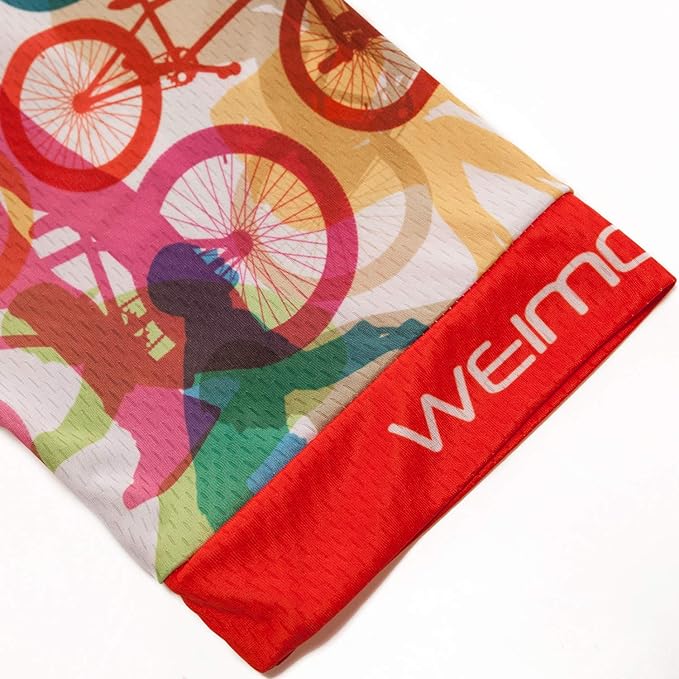 Cycling Jersey Mens Road Bicycle Clothing Summer Short Sleeve Breathable Cycling Tops