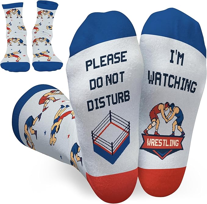 FOURSTUFF Ski, Cycling, Basketball, Golf, Pickleball, Softball, Volleyball, Wrestling, Soccer - Sports Socks for Women Men