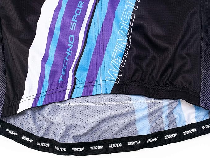 Men's Cycling Jersey Short Sleeve Bike Shirts Bicycle Jacket with Pockets