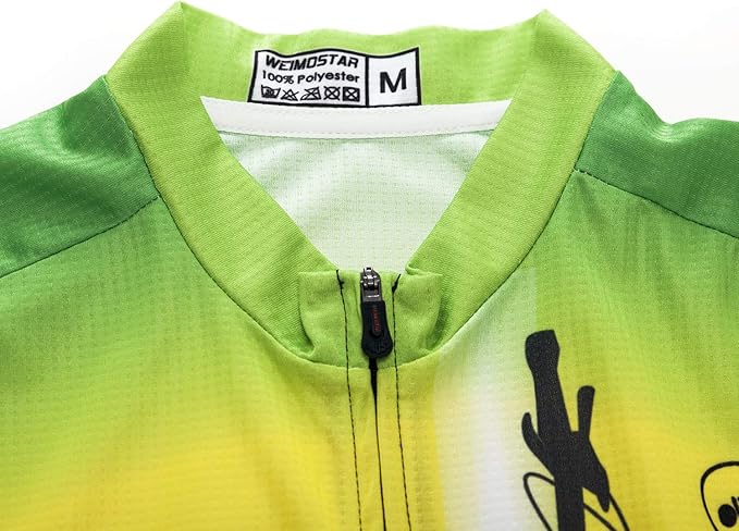 Men Cycling Jersey Skull Bike Short Sleeve Tops Quick-Dry Reflective 3-Pockets S-3XL