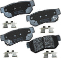 Bendix Premium SBC813 Ceramic Rear Brake Pads for Select Models Hyundai Azera, Elantra, Santa Fe, Sonata, Tucson, XG300, XG350, Kia Amanti, Magentis, Optima, Sportage
