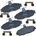 Bendix Premium SBC347 Ceramic Rear Brake Pads for Select Models Ford Cougar, Mustang, Taurus, Thunderbird, Lincoln Continental, Mark VII, Mercury Sable