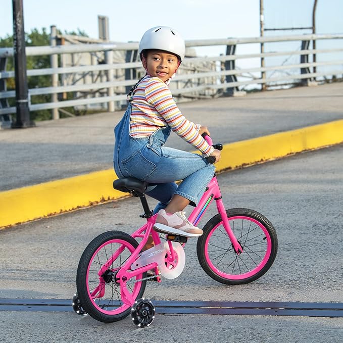 Jetson Light Rider Kids’ Light-up Unisex Bike, LED Light-up Frame, 3 Different Light Modes