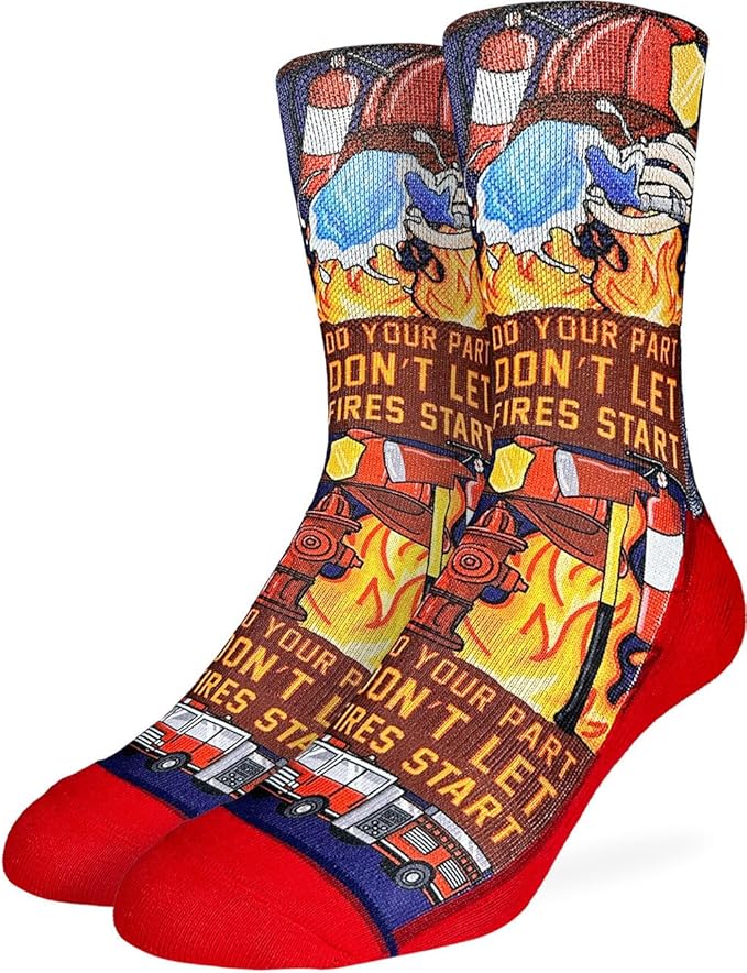 Good Luck Sock Novelty Crew Socks for Adults - For Men, Women and Teens