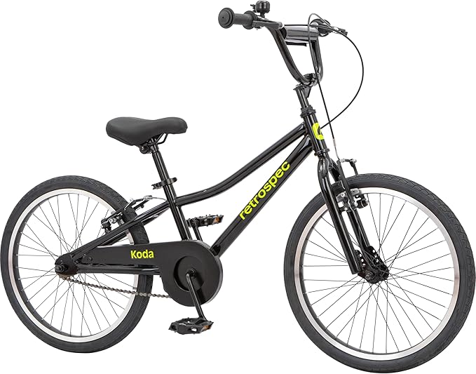 Retrospec Koda Plus Kids Bike for Boys & Girls Ages 6-8 Years - 20" Children's Bicycle, Adjustable Seat & Handlebars