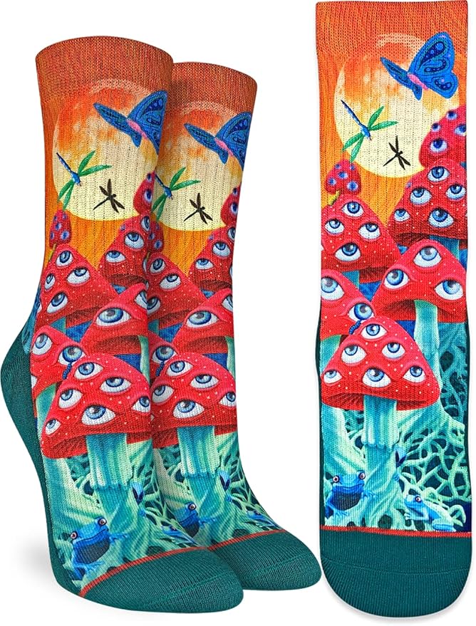 Good Luck Sock Novelty Crew Socks for Adults - For Men, Women and Teens