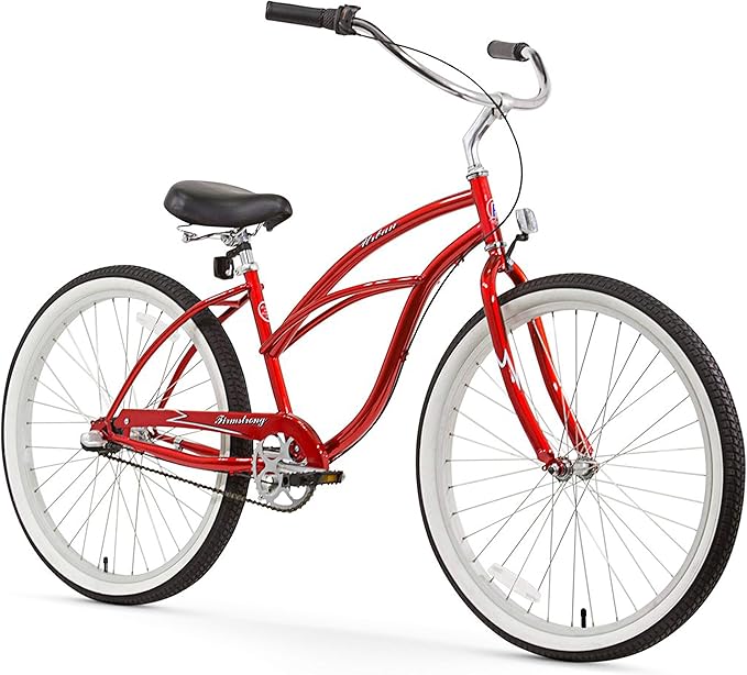sixthreezero Urban Lady Beach Cruiser Bike, Women's 3 Speed Hybrid Bicycle