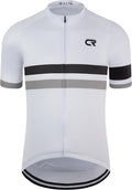 Coconut Ropamo CR Mens Cycling Jersey Short Sleeve Road Bike Shirt with 3+1 Zipper Pockets Breathable Quick Dry