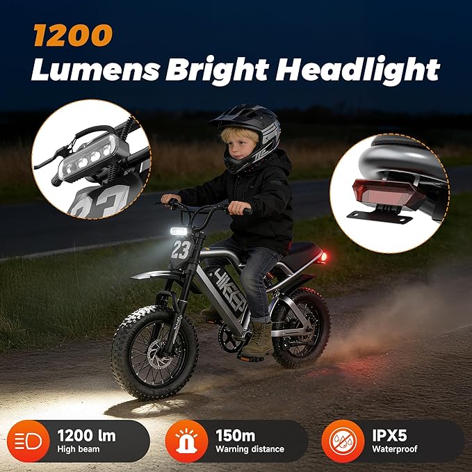 Fat Tire Electric Bike for Adults, UL2849 Certified 90% Pre-Assembled Folding E-Bike with Removable Battery & Cargo Rack