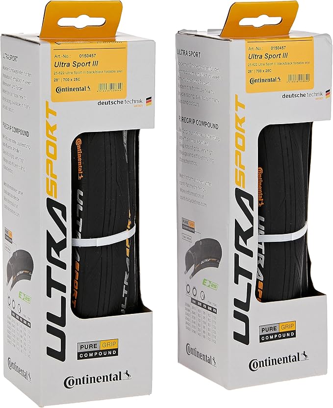 Continental Ultra Sport III Folding PureGrip Set of 2