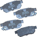 Bendix Premium SBC364 Ceramic Rear Brake Pads for Acura Integra 1989-1986, Honda Accord 1989, Prelude 1987-1985