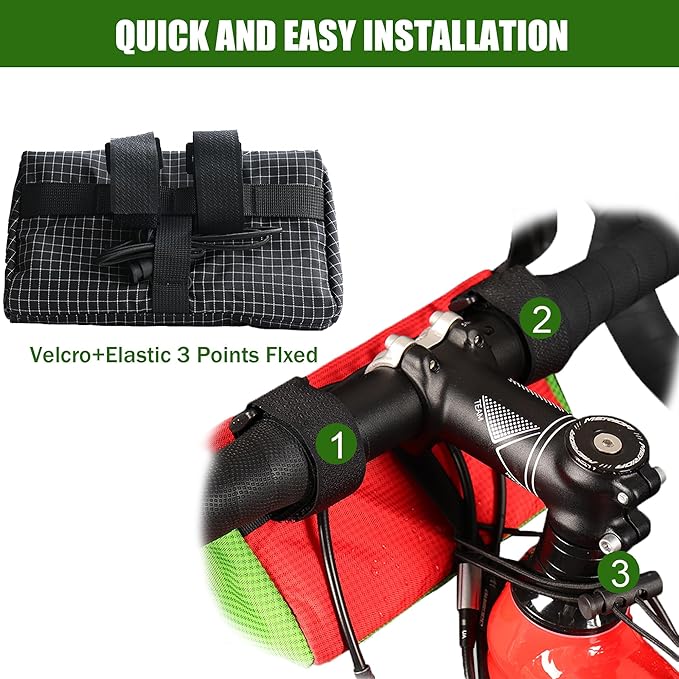 Bike Handlebar Bag,Kids Bicycle Front Basket Pack,Waterproof Bikes Bag,Small Bicycle Handle Bar Bag for Boys Girls Men Women