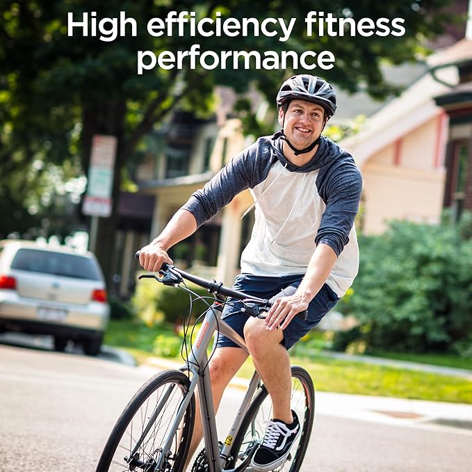 Schwinn Vantage Men and Women Adult Sport Hybrid Bike, 21 or 24 Speed Drivetrain, Aluminum Frame, Flat Bar, Disc Brakes, Smooth Ride Technology