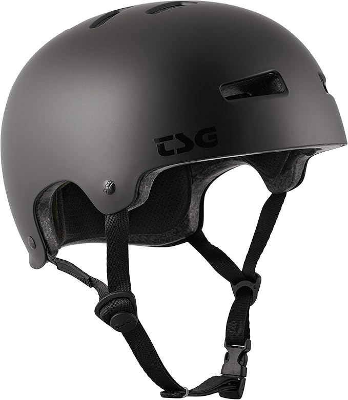 TSG Evolution Bike & Skate Helmet | for Cycling, BMX, Skateboarding, Rollerblading, Roller Derby, E-Boarding, E-Skating, Longboarding | Triple Certified, Swiss Design