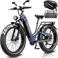 Jasion Thunder/PRO/ST Electric Bike,2000W/1800W Peak Ebikes for Adults,26''Fat Tire Best Ebike for Men,90/80 Miles with 1040Wh/864Wh Battery,35/30+MPH Max Speed Bicycles,500/400LB Capacity