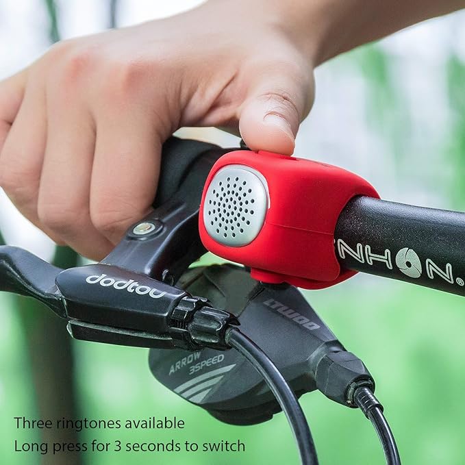 ROCKBROS Electra Bike Bell Electric Cycling Bells Horn Bicycle Horns Water-Resistant Bike Bells