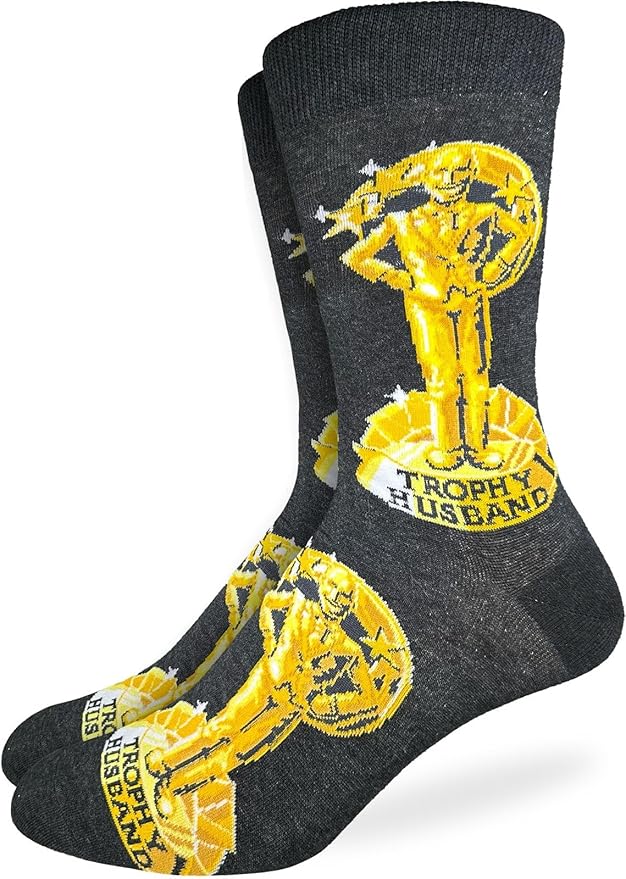 Good Luck Sock Novelty Crew Socks for Adults - For Men, Women and Teens