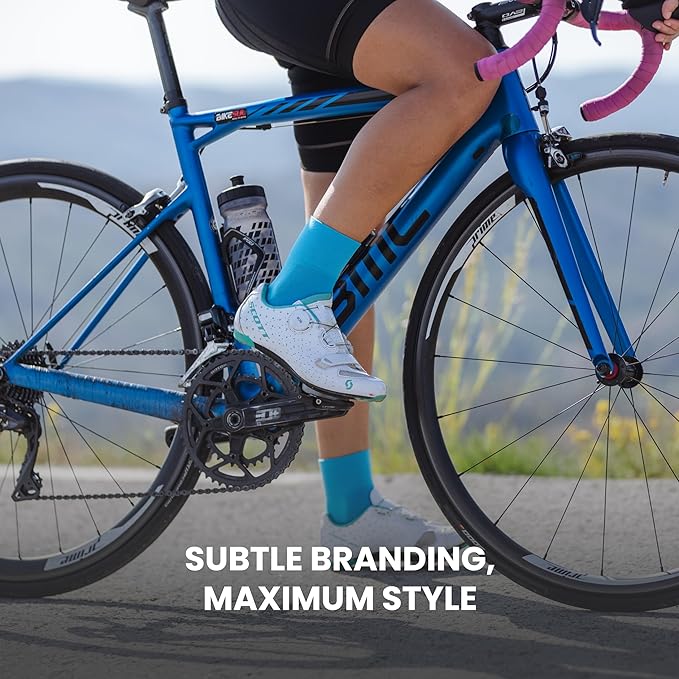 GripGrab Lightweight SL Performance Summer Cycling Socks Eyecatching 2 Lengths Road Mountain Gravel Bike Indoor Biking