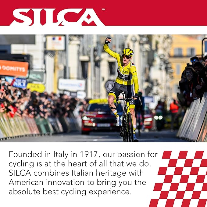 SILCA Mattone Bike Saddle Bag - .5L Capacity - Compact Under Seat Bicycle Bag for Road, Gravel, and Mountain Bikes - Easy to Access, Secure, and Durable - BOA Closure & Waterproof Zipper