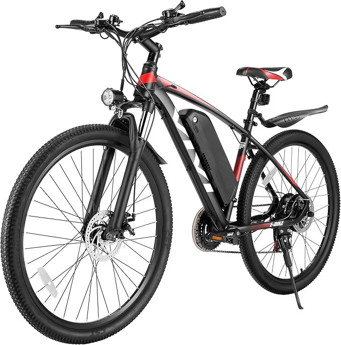 Vivi Electric Bike for Adults, 27.5" Electric Mountain Bike, Peak 1000W Ebike 22MPH Electric Bike with 48V 499.2WH Battery, Up to 50 Miles, 21 Speed Adult Electric Bicycles, SGS Certified to UL2849