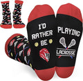 FOURSTUFF Ski, Cycling, Basketball, Golf, Pickleball, Softball, Volleyball, Wrestling, Soccer - Sports Socks for Women Men