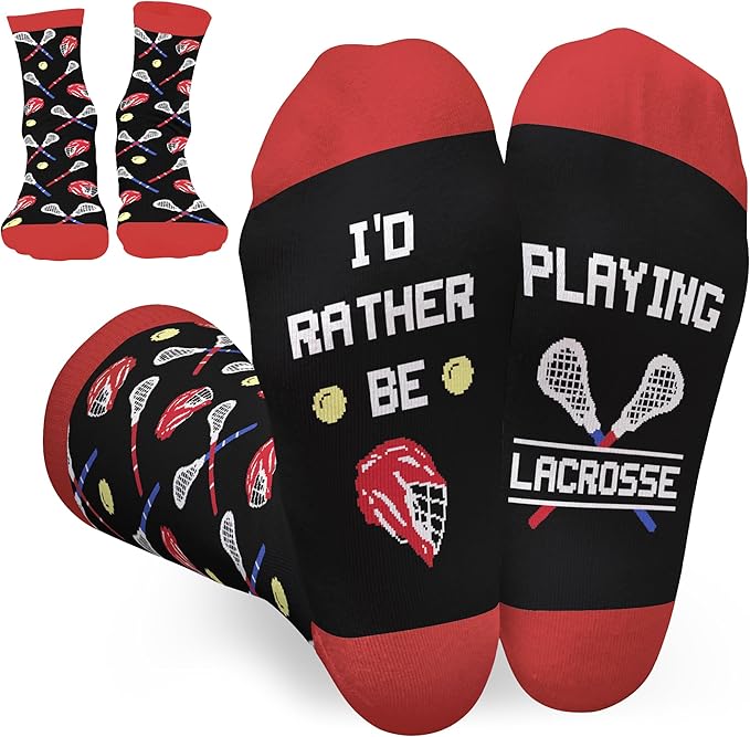 FOURSTUFF Ski, Cycling, Basketball, Golf, Pickleball, Softball, Volleyball, Wrestling, Soccer - Sports Socks for Women Men