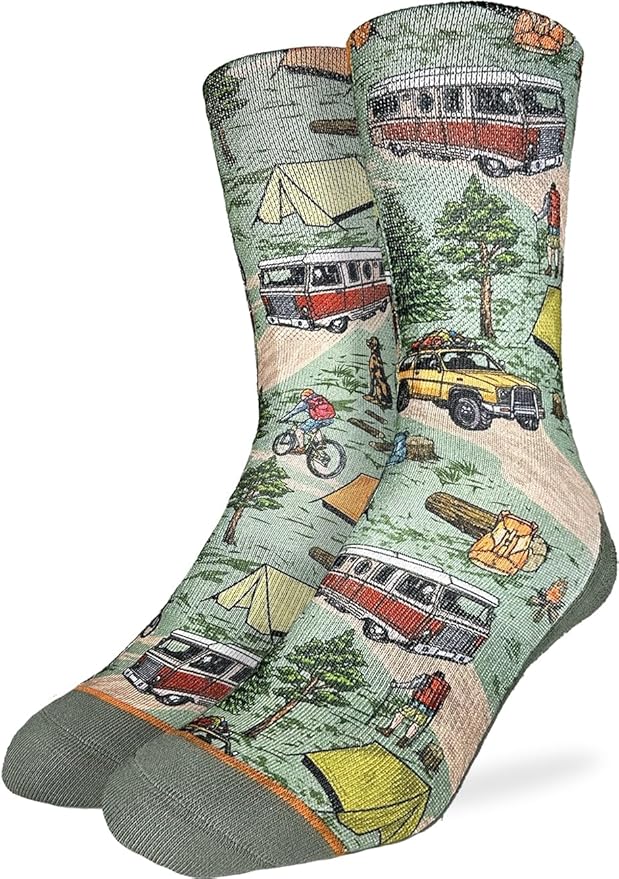 Good Luck Sock Novelty Crew Socks for Adults - For Men, Women and Teens