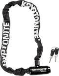 Kryptonite Keeper 585 Bike Chain Lock, 2.7 Feet Long Heavy Duty Anti-Theft Bicycle Chain Lock with Keys for Bike, Motorcycle, Scooter, Bicycle, Door, Gate, Fence