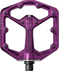 Crankbrothers Stamp Flat MTB Pedals - Size-Specific, Lightweight, Versatile, Durable Bike Pedals
