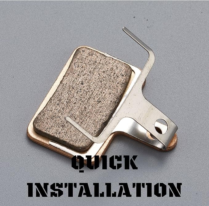 2 Pairs Brake Pads for TRP Tektro Shimano Deore Br-M575 M525 M515 T615 T675 M505 M495 M486 M485 M475 M465 M447 M446 M445 M416 M415 M395 M375 M315 M355 C601 C501(Resin,Semi-Metallic,Sintered Metal)