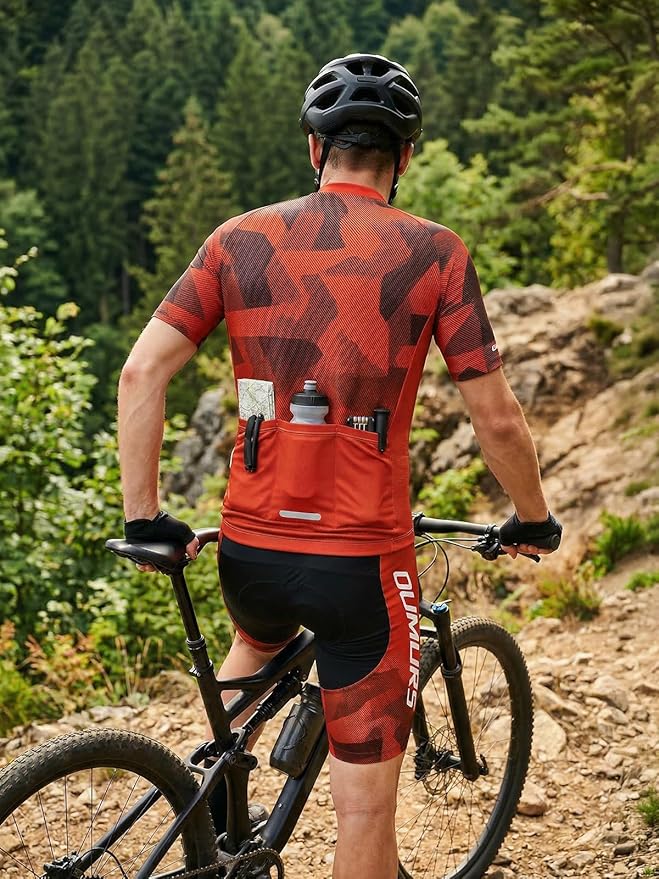 Cycling Jersey Set Short Sleeve Suits Men Bike Clothing Road Bicycle Shorts Padded Outfits