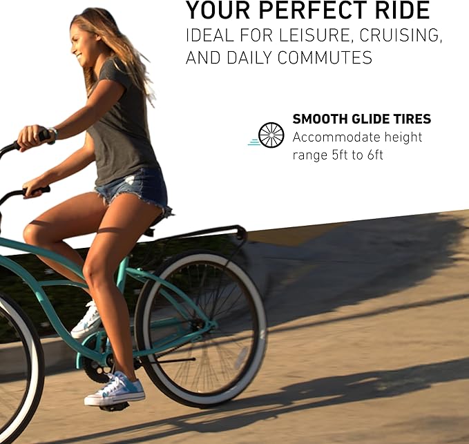 sixthreezero Around The Block Women's Beach Cruiser Bike