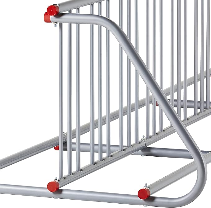 Retrospec Commercial Grid Bike Rack - Single & Double Sided - Bicycle Storage Stand for Garages, Stores, Schools & Universities Power Coated Steel | for Garages, for Stores, for Schools, for Universities