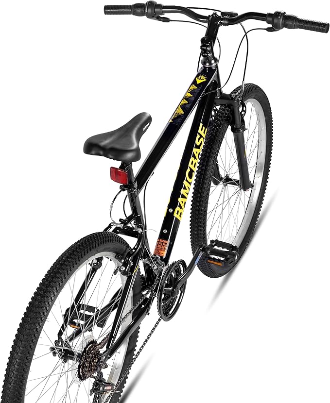 HILAND Adult 26 Inch Mountain Bike, Mens Womens Bicycle, High-Carbon Steel Frame Mountain Bicycle, Sport MTB for Adults, Multi-Color