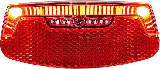 BV Bike Lights for Night Riding LED Bike Tail Light - Bicycle Light Battery-Powered/Rechargeable - Rear Bike Light Weather Resistant - Visible Up to 1500ft Bicycle Tail Light LED Bike Light
