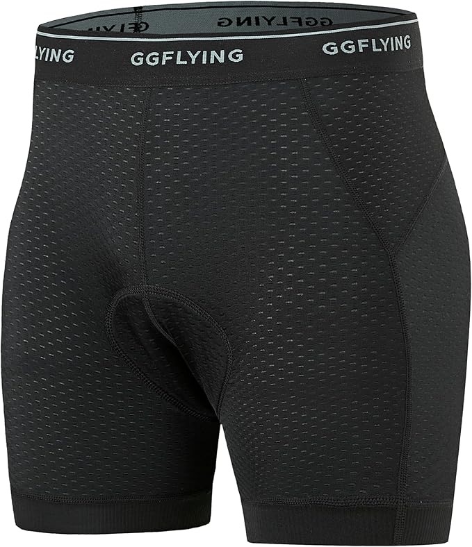 Bike Shorts for Men 6D Padded Cycling Underwear Mountain Biking Riding Bicycle Liner with Anti-Slip Leg