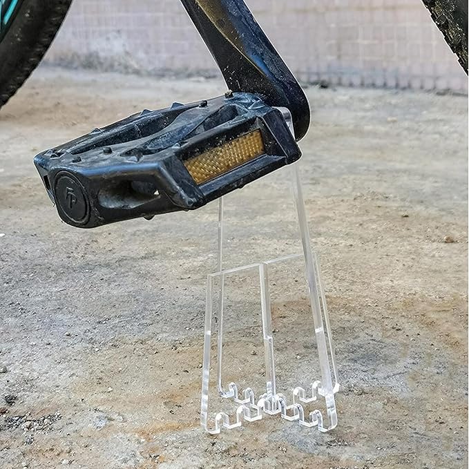 Bike Stand Outdoor Invisible Portable Lightweight Bicycle Parking Rack Bracket 5.5 Inch Shooting Display Side Stand for Road Bike Racing Bike Kids Bike Photography Taking Pictures