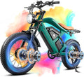 SMARTRAVEL 1200/3000W Adult Electric Bicycle,Dual Motor Electric Bike with 48V25Ah Dual Lithium Battery,70-92Miles Range,7 Speed Gears for Adults